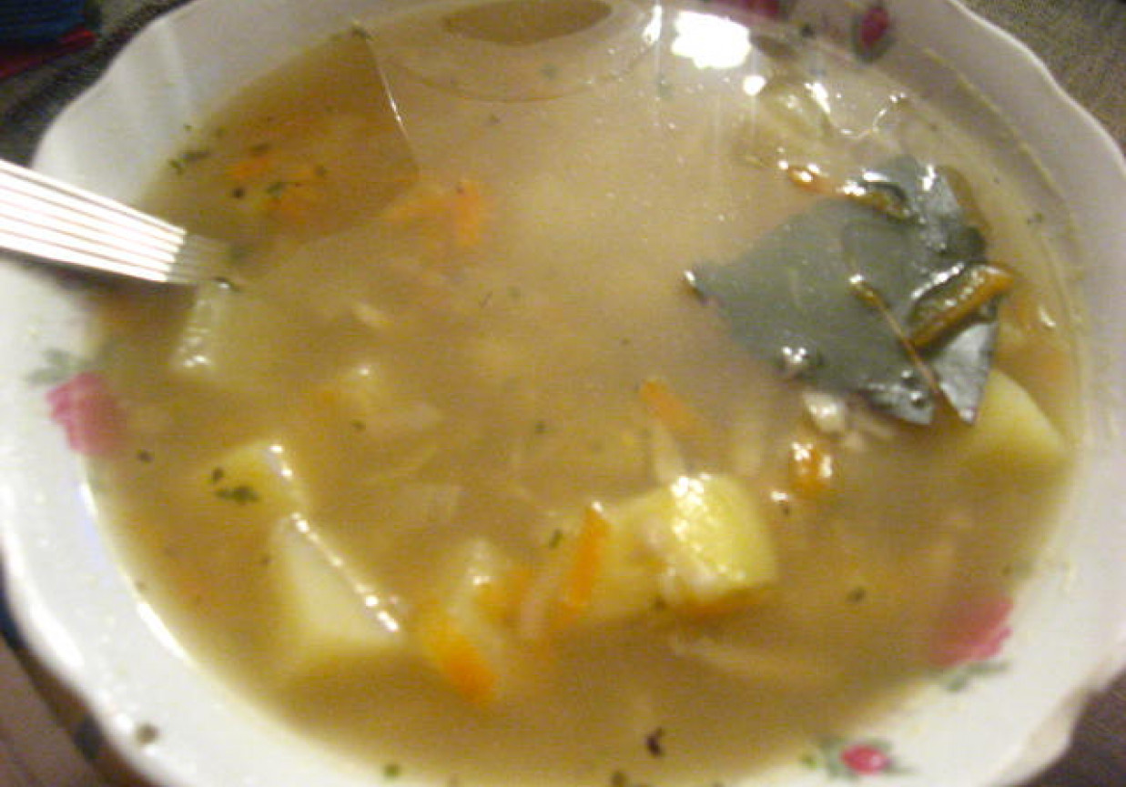 Pieczarkowa zupa foto