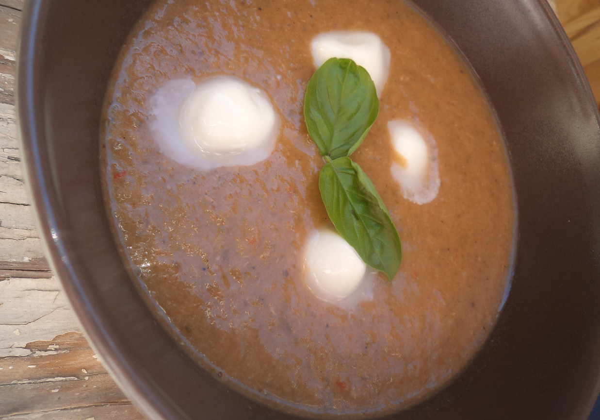 Pieczarkowo-szpinakowa zupa krem :) foto