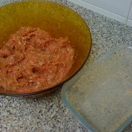 Krok 2 - Pieczeń rzymska z mięsa wołowego z papryką foto