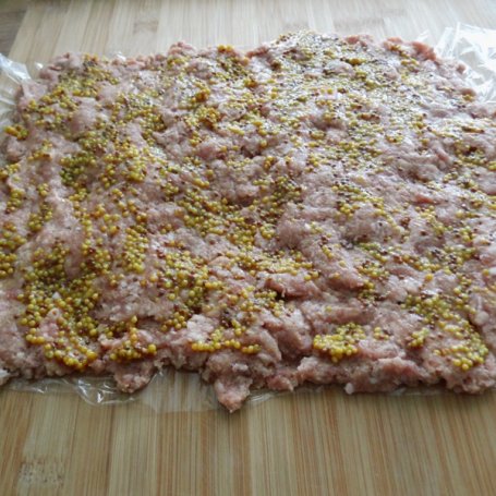 Krok 5 - Pieczeń rzymska z pieczarkami i natką pietruszki foto