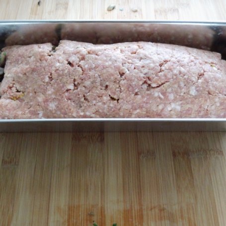 Krok 7 - Pieczeń rzymska z pieczarkami i natką pietruszki foto