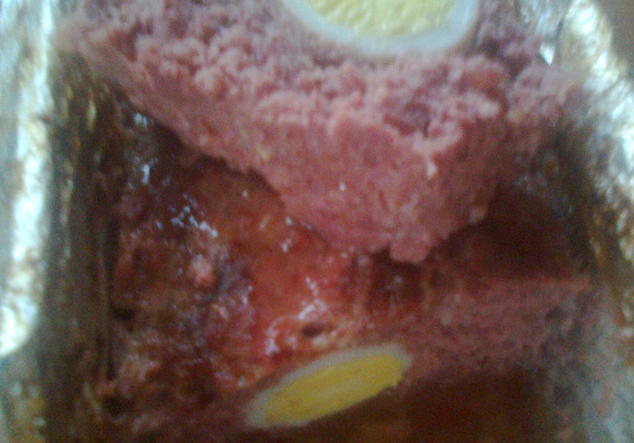 pieczeń z mielonego foto