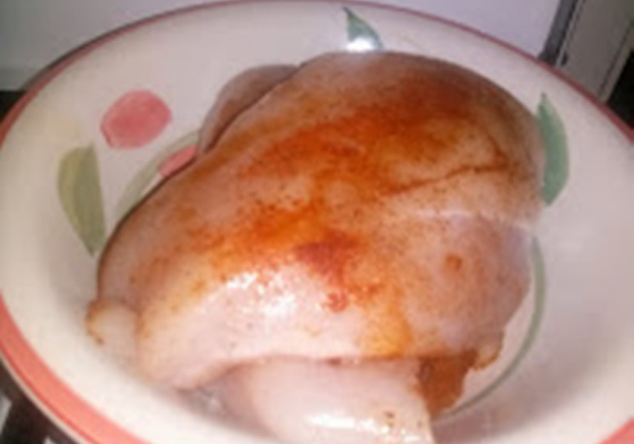 Pieczen z piersi kurczaka foto