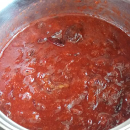 Krok 1 - Pieczona cebula z kaszą gryczaną w śliwkowym chutney foto