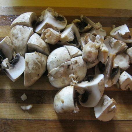 Krok 4 - Pieczona karkówka z nutą bazylii, cytryny, papryki i musztardy z dodatkiem warzyw foto