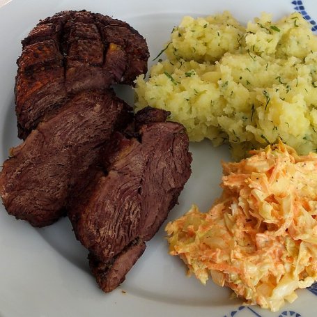 Krok 5 - Pieczona pierś kaczki foto