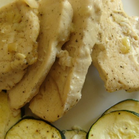 Krok 6 - pieczona pierś w cytrynowej marynacie foto