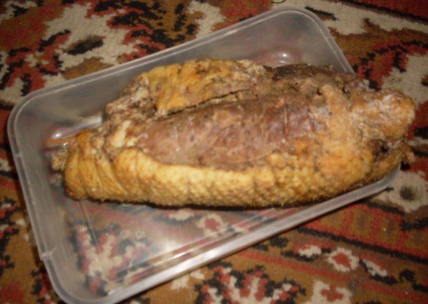 Fotografia przedstawiająca Pieczona pierś z gęsi