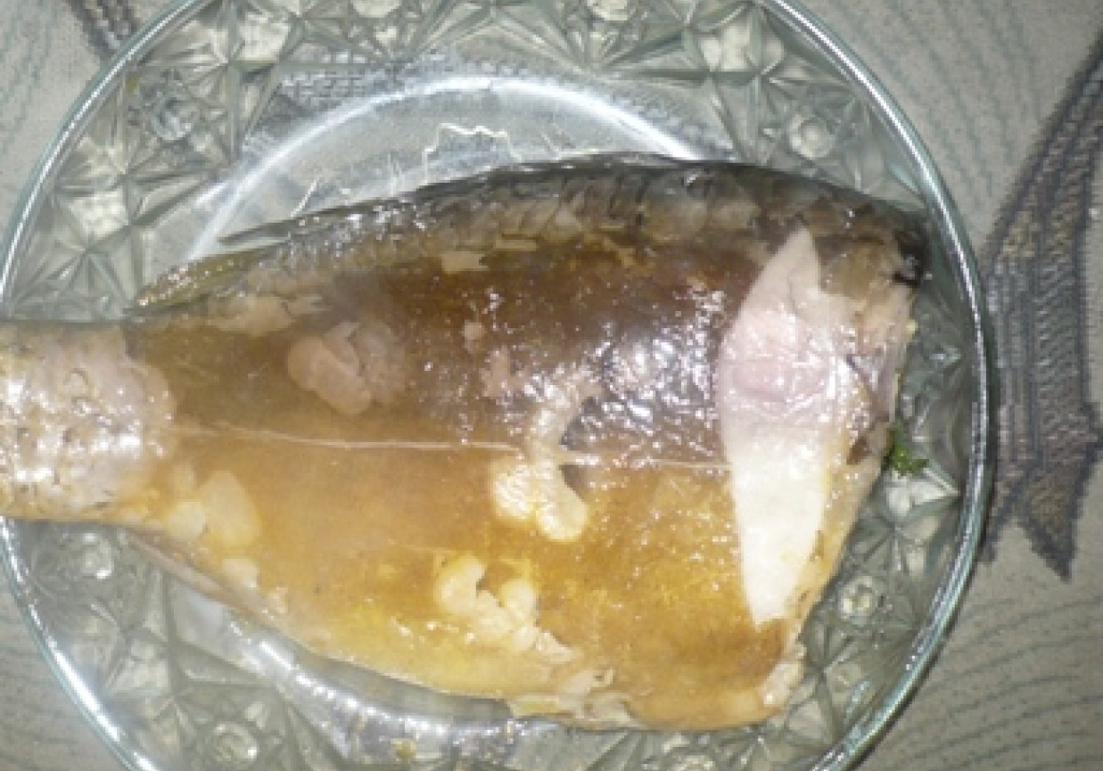 Pieczona rybka foto
