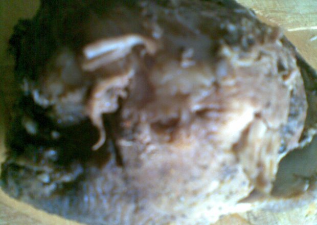 Fotografia przedstawiająca pieczona szynka wieprzowa