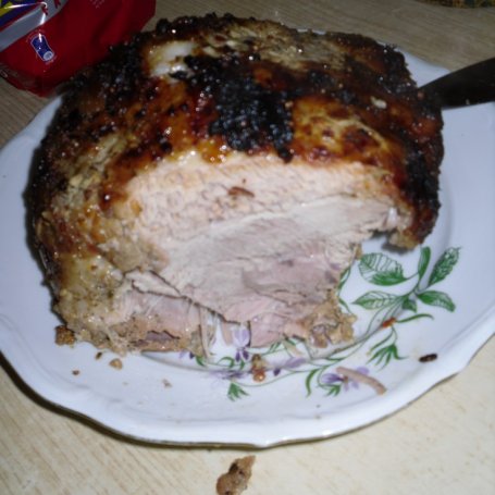 Krok 4 - Pieczona szynka foto