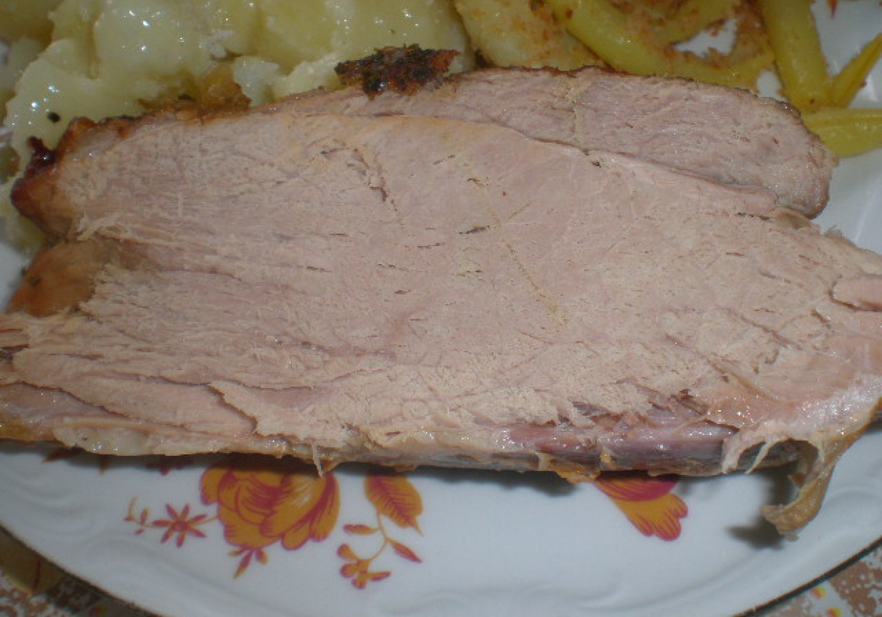 Pieczona szynka foto