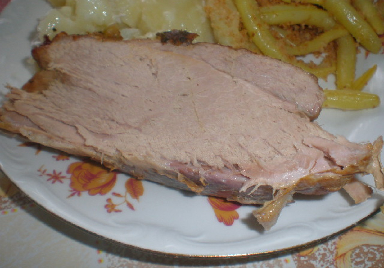 Pieczona szynka foto