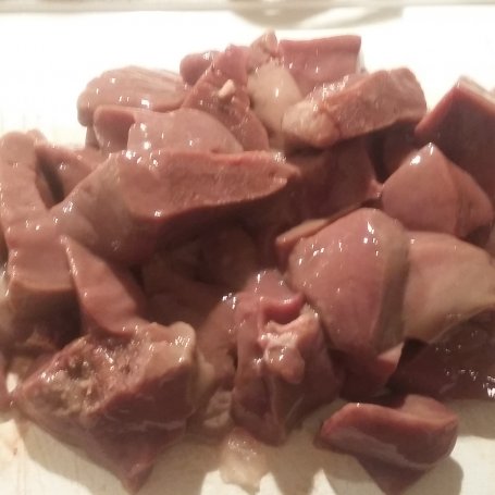 Krok 2 - Pieczona wątróbka z indyka foto
