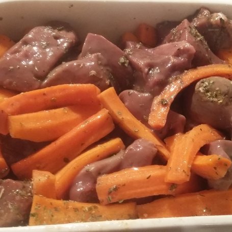 Krok 3 - Pieczona wątróbka z indyka foto
