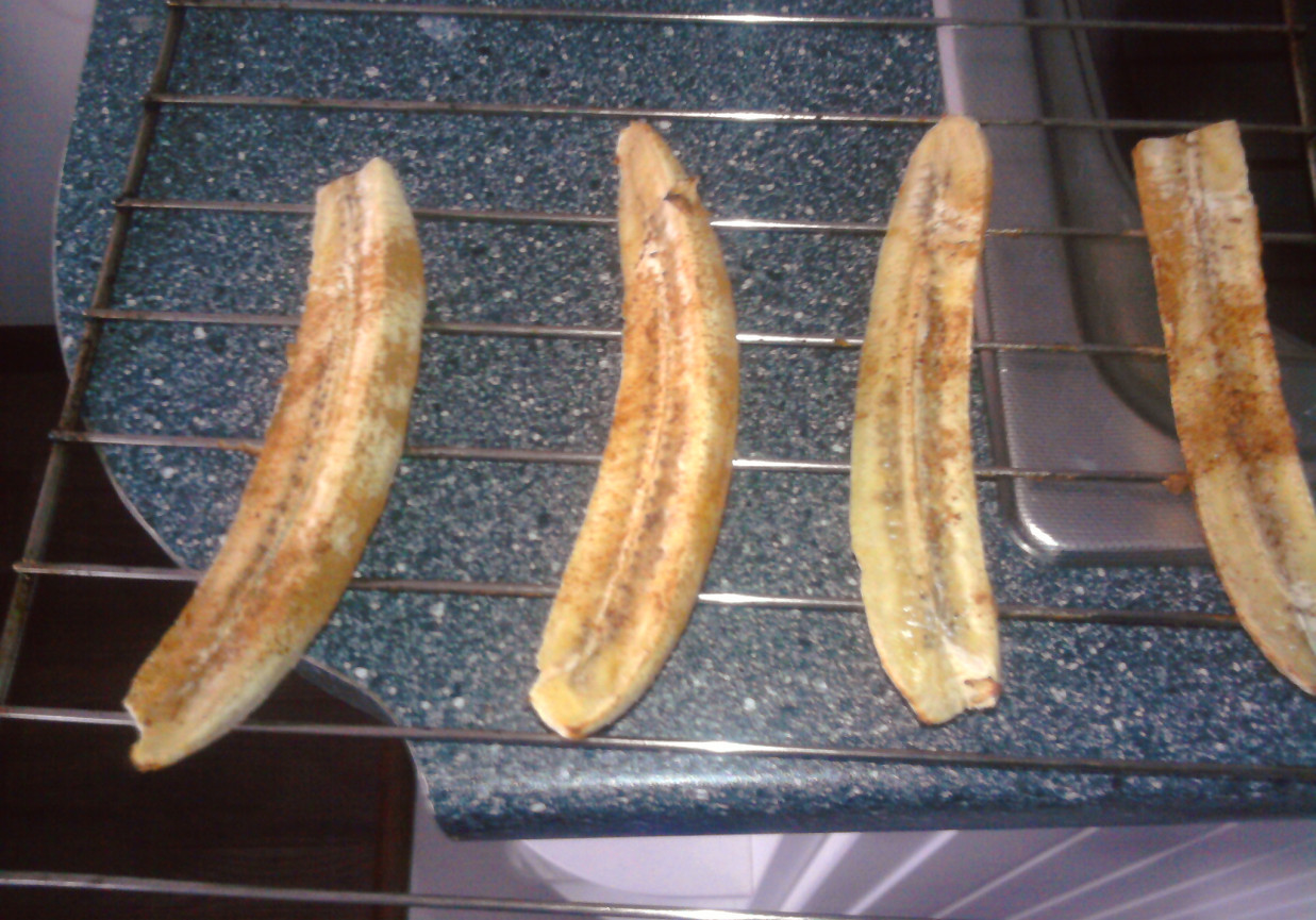 Pieczone banany po mojemu foto