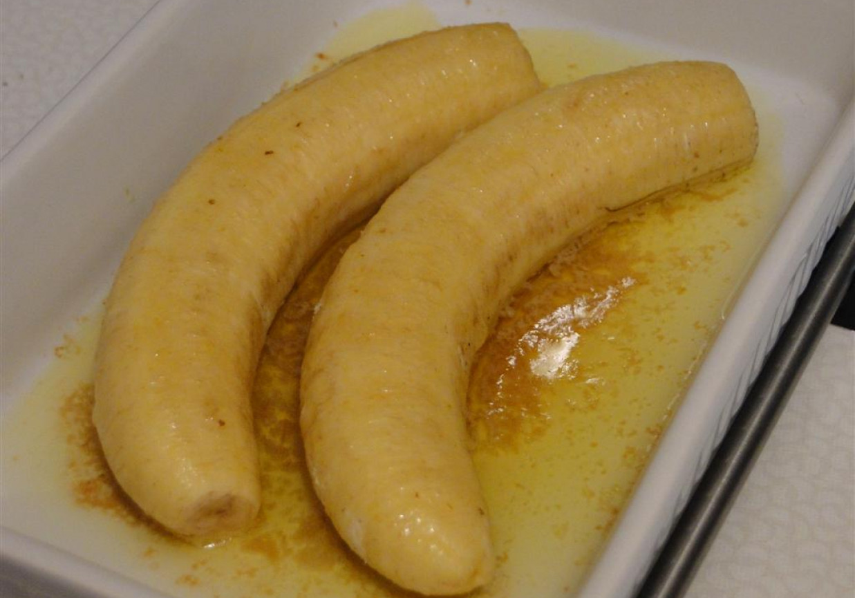 Pieczone banany foto