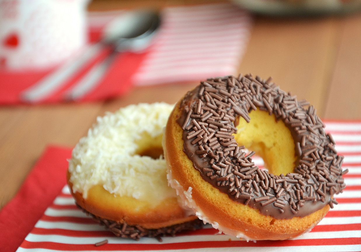 Pieczone donuts foto