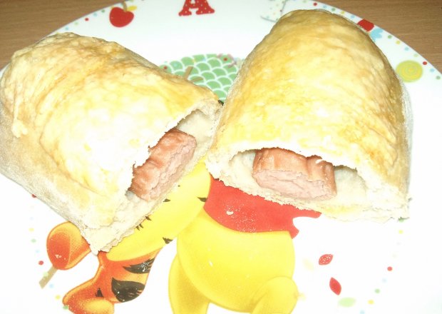 Fotografia przedstawiająca Pieczone hot-dogi