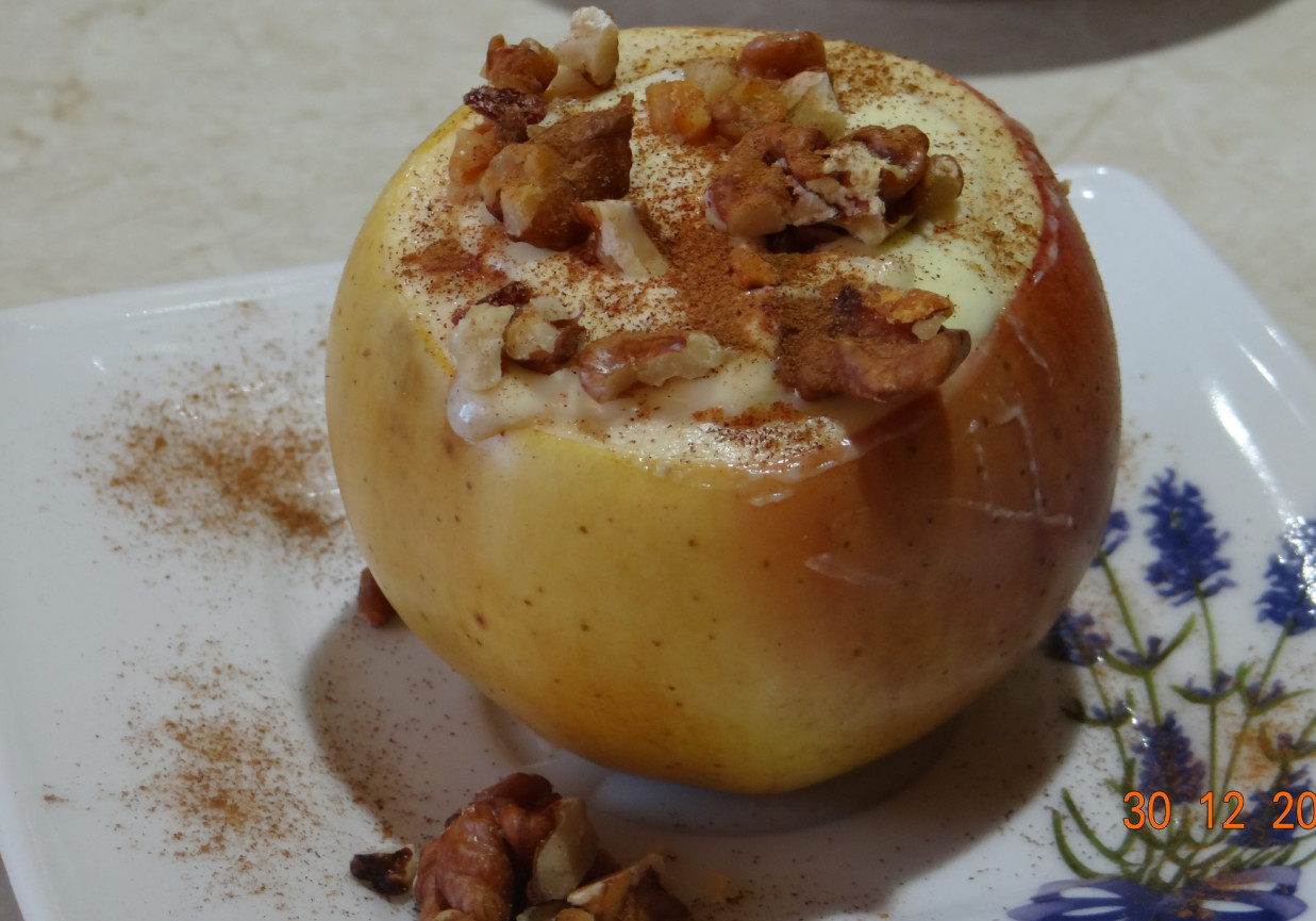 Pieczone jabłka foto