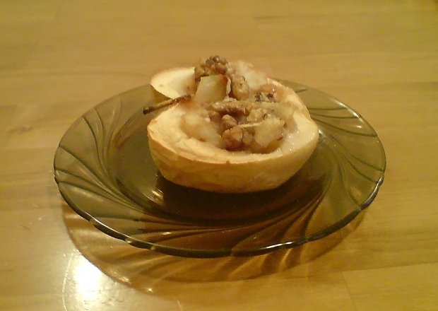 Fotografia przedstawiająca pieczone jabłuszka