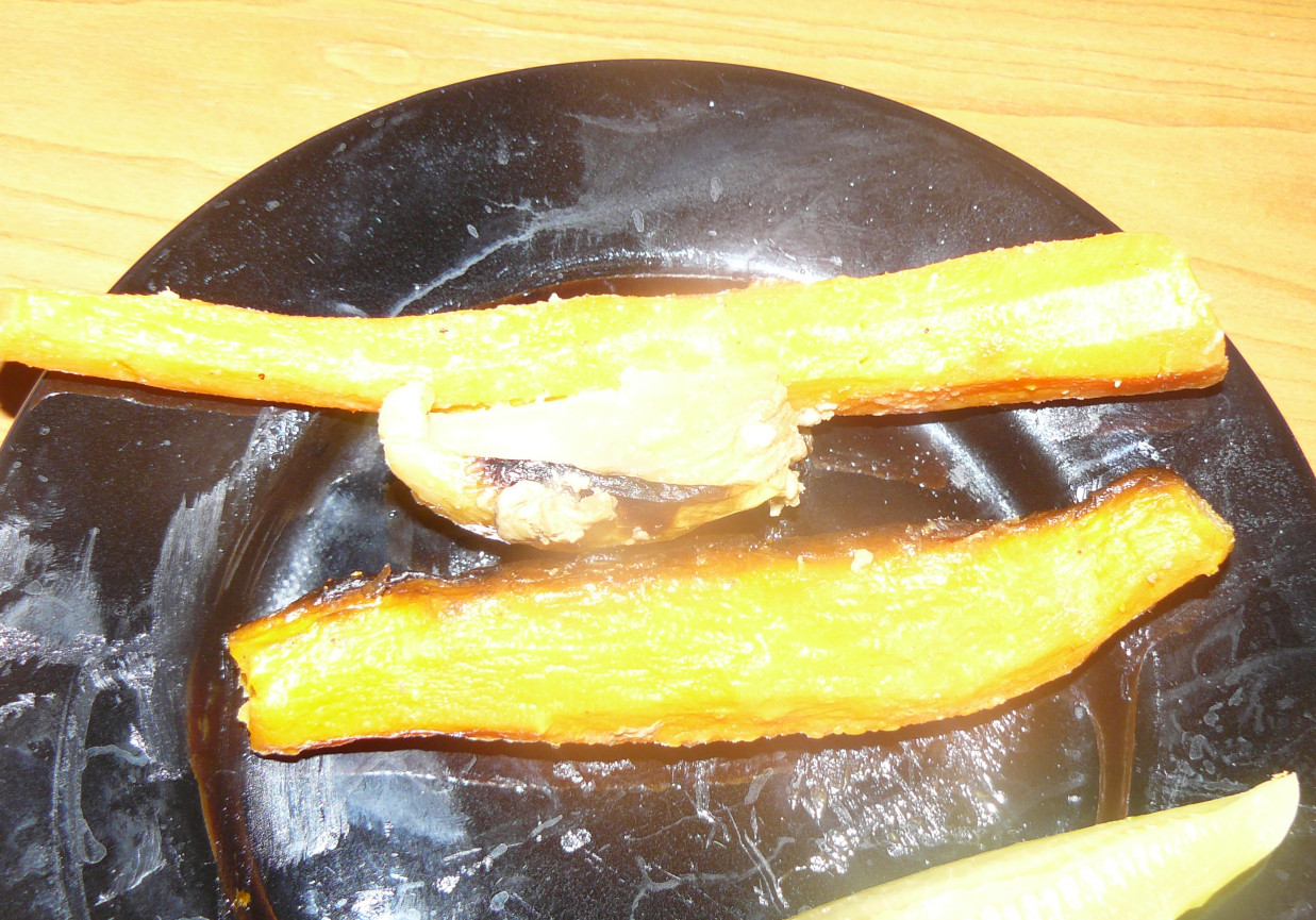 Pieczone marchewki (do obiadu) foto