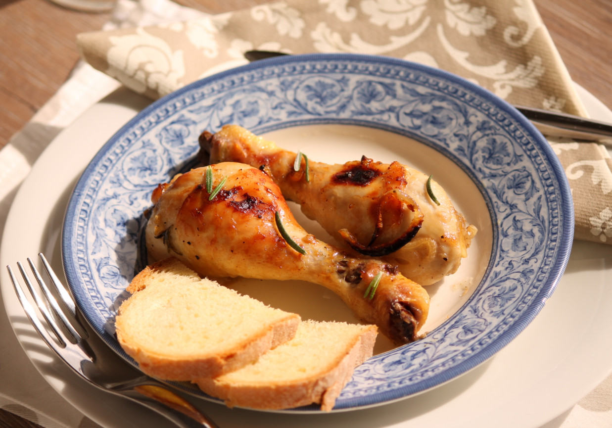 Pieczone pałki kurczaka (miodowo-cytrynowe) foto