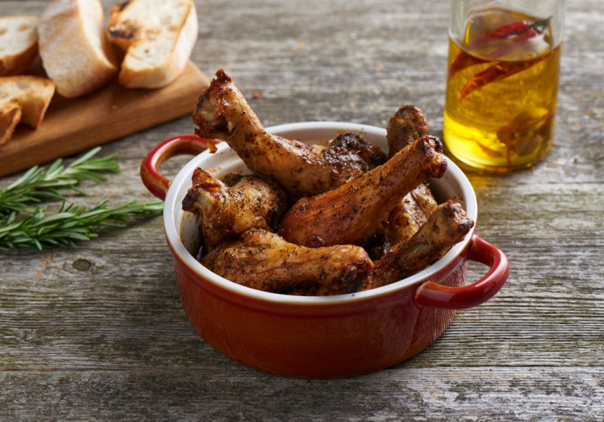 Pieczone pałki z kurczaka foto