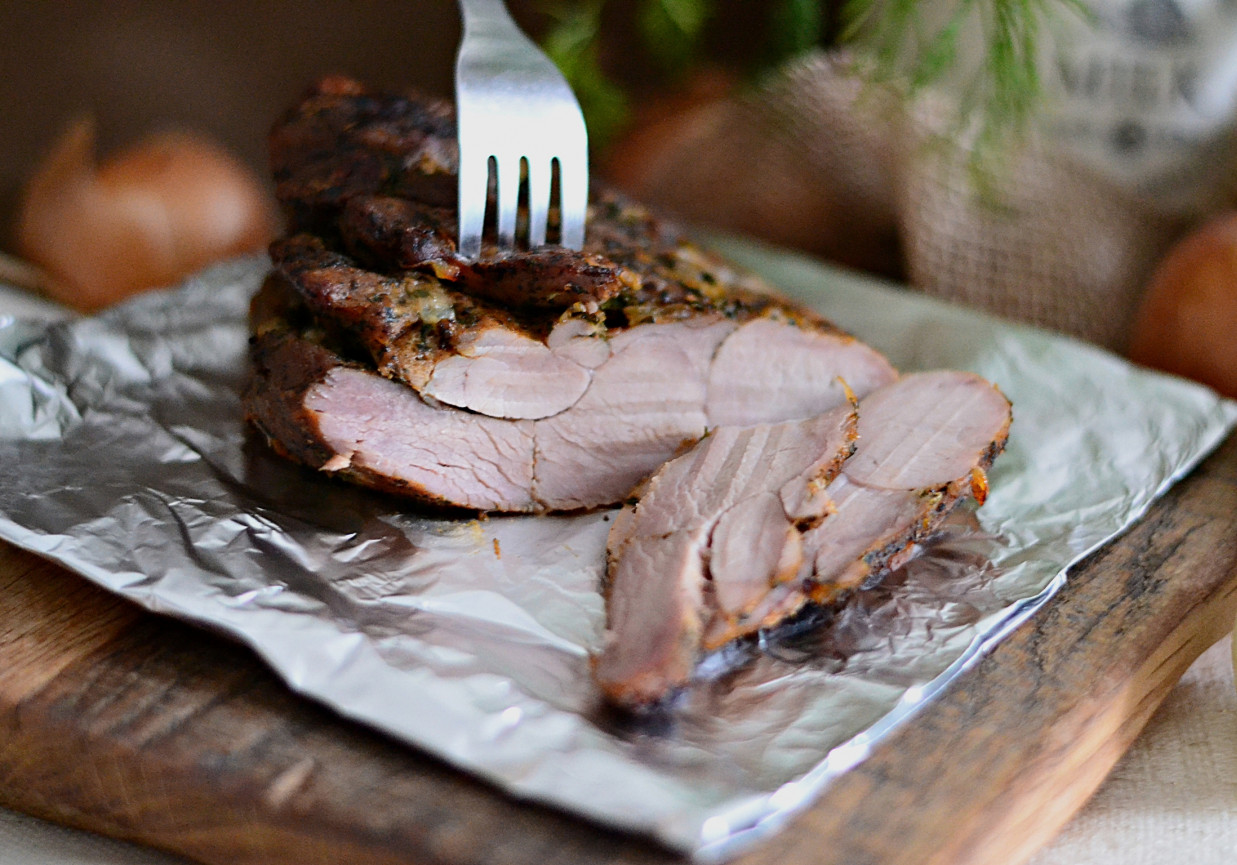 PIECZONE PODUDZIE Z INDYKA W CEBULI foto