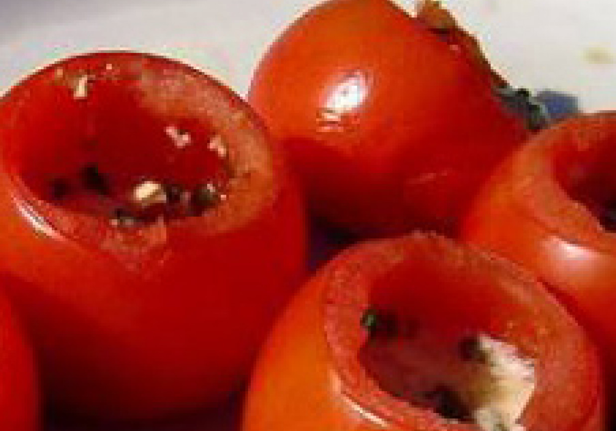 Pieczone pomidory na szybko foto