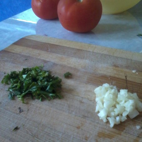 Krok 1 - Pieczone pomidory foto