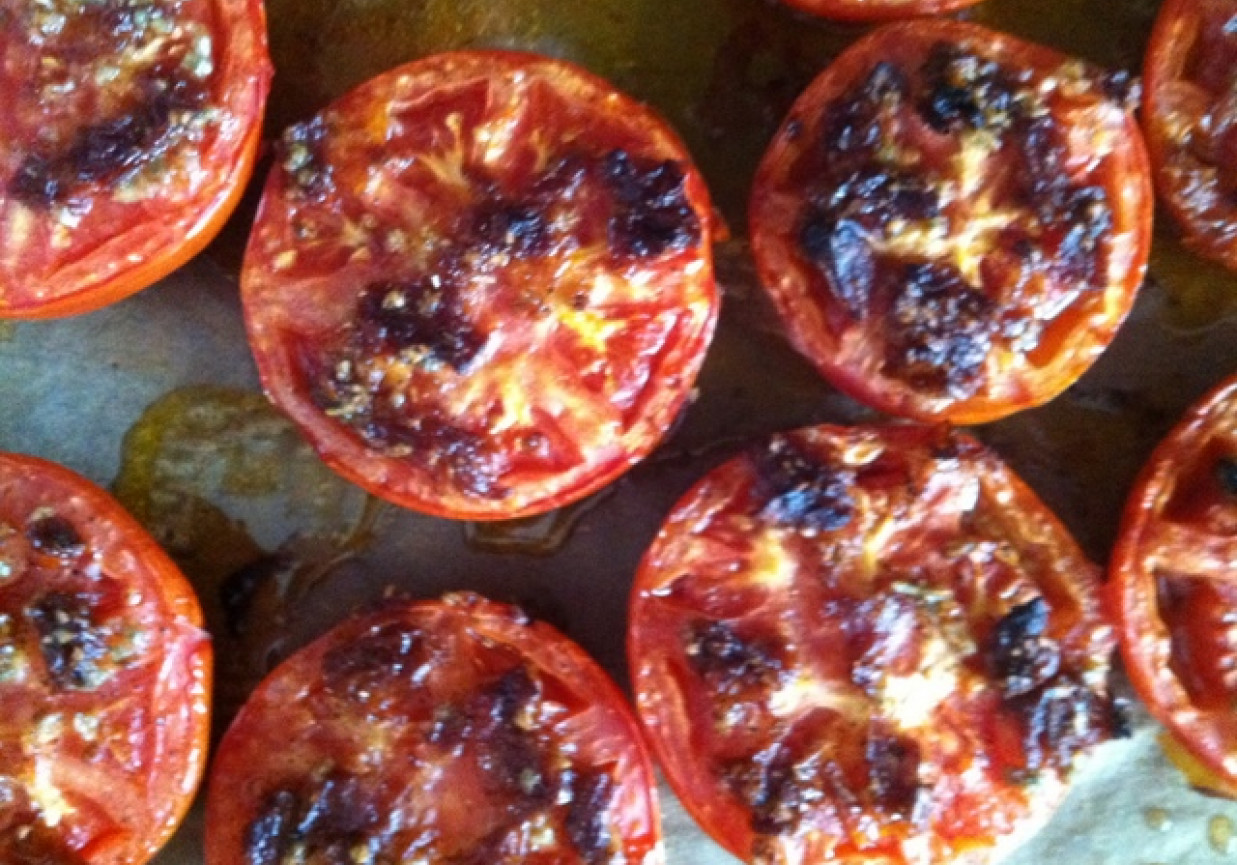 Pieczone pomidory foto