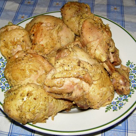 Krok 4 - pieczone udka w jogurcie na ostro... foto