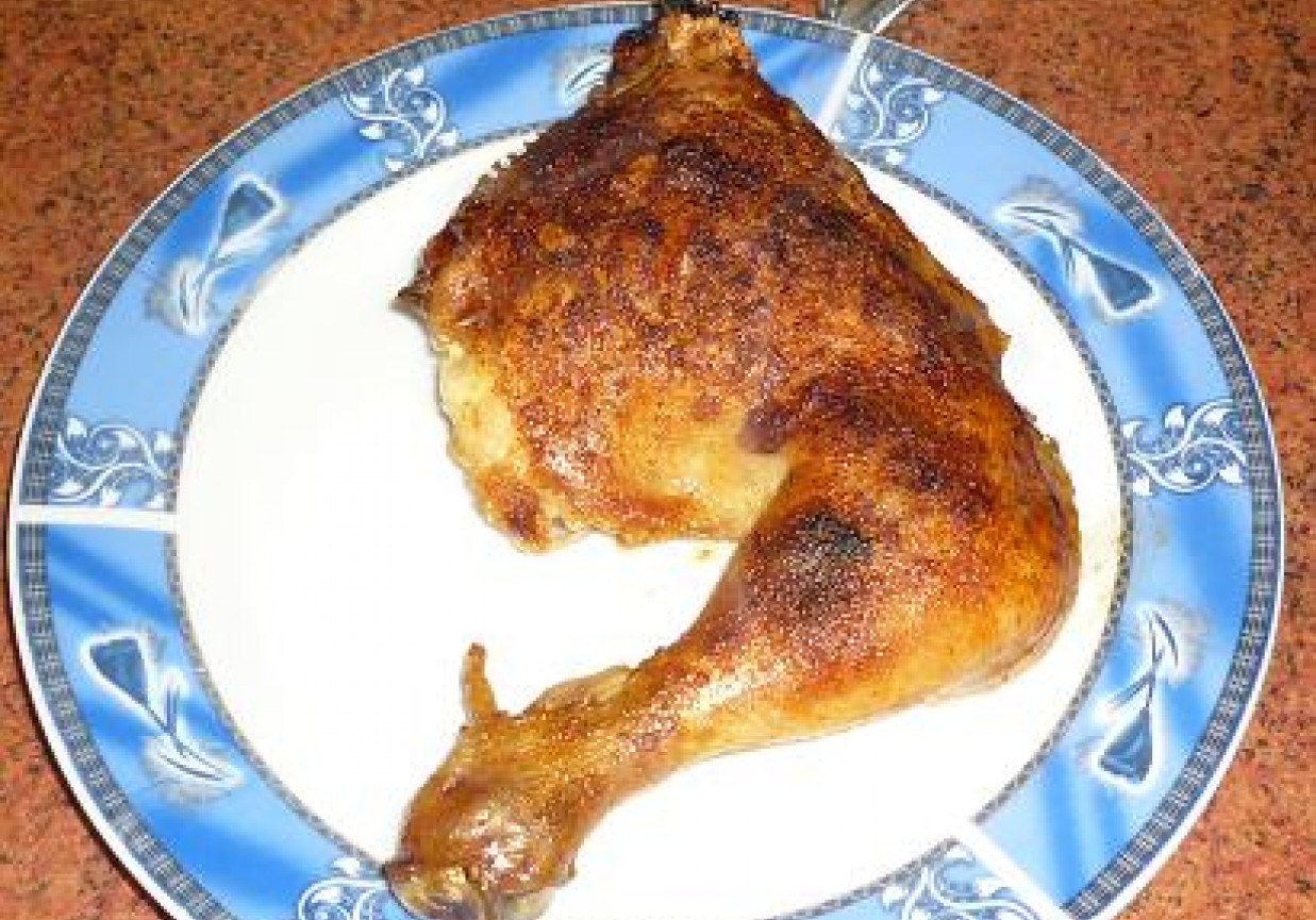 Pieczone udka z kurczaka foto