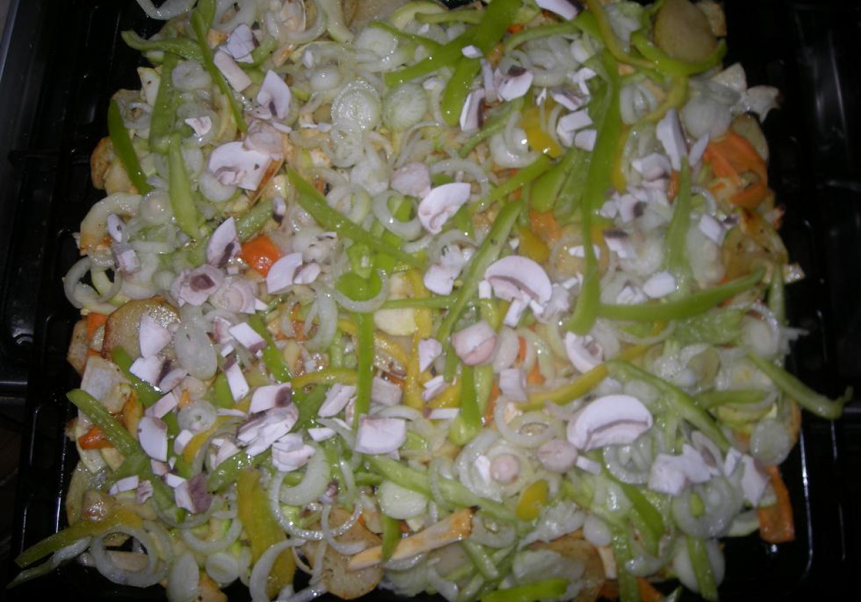 Pieczone warzywa foto