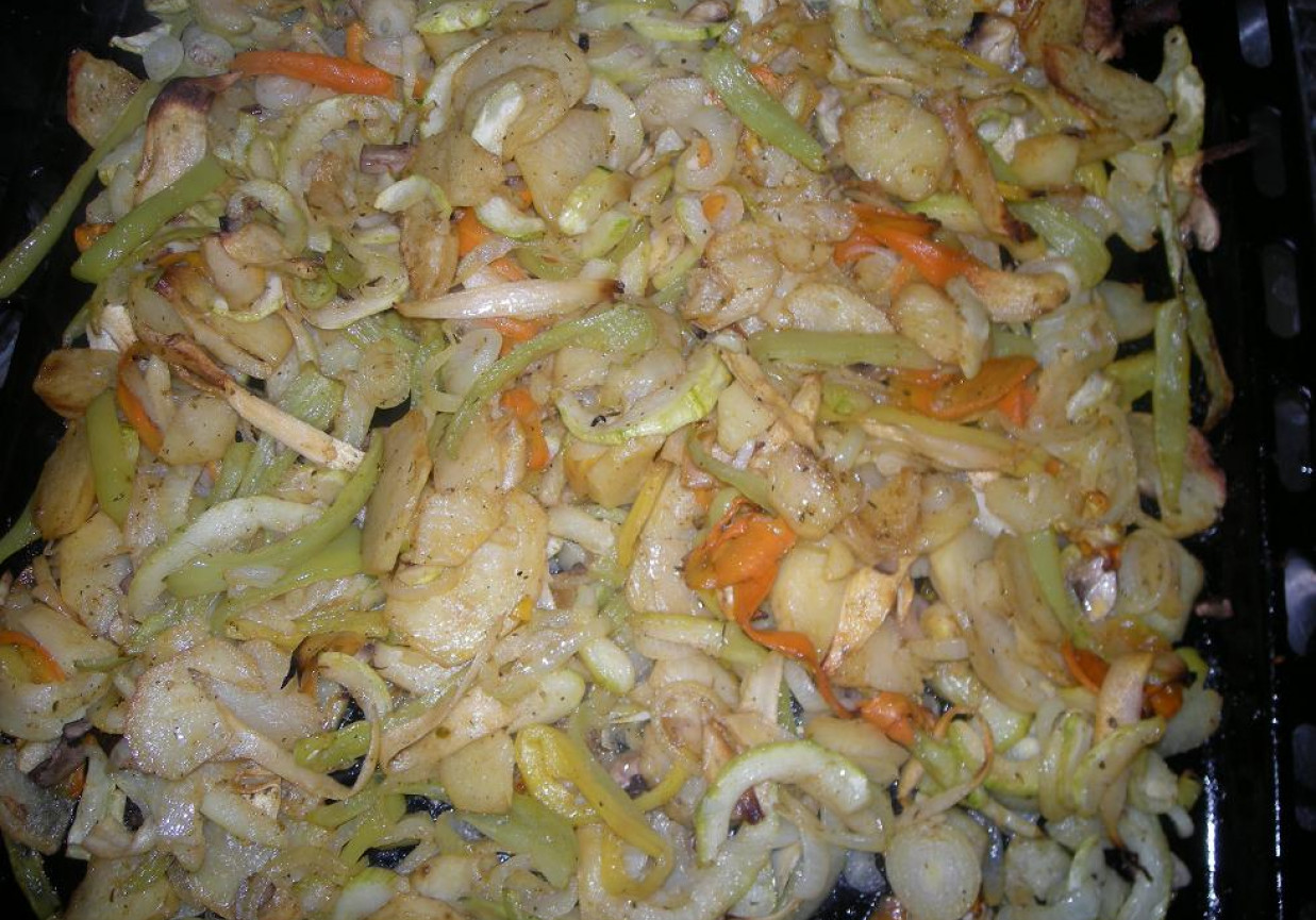 Pieczone warzywa foto