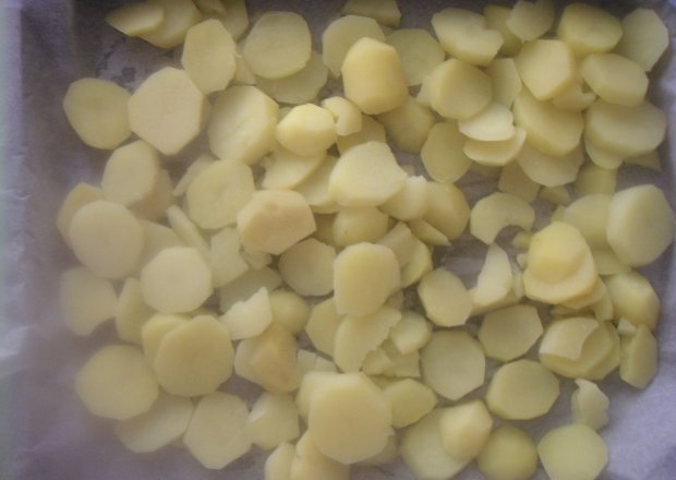 Fotografia przedstawiająca Pieczone ziemniaczki