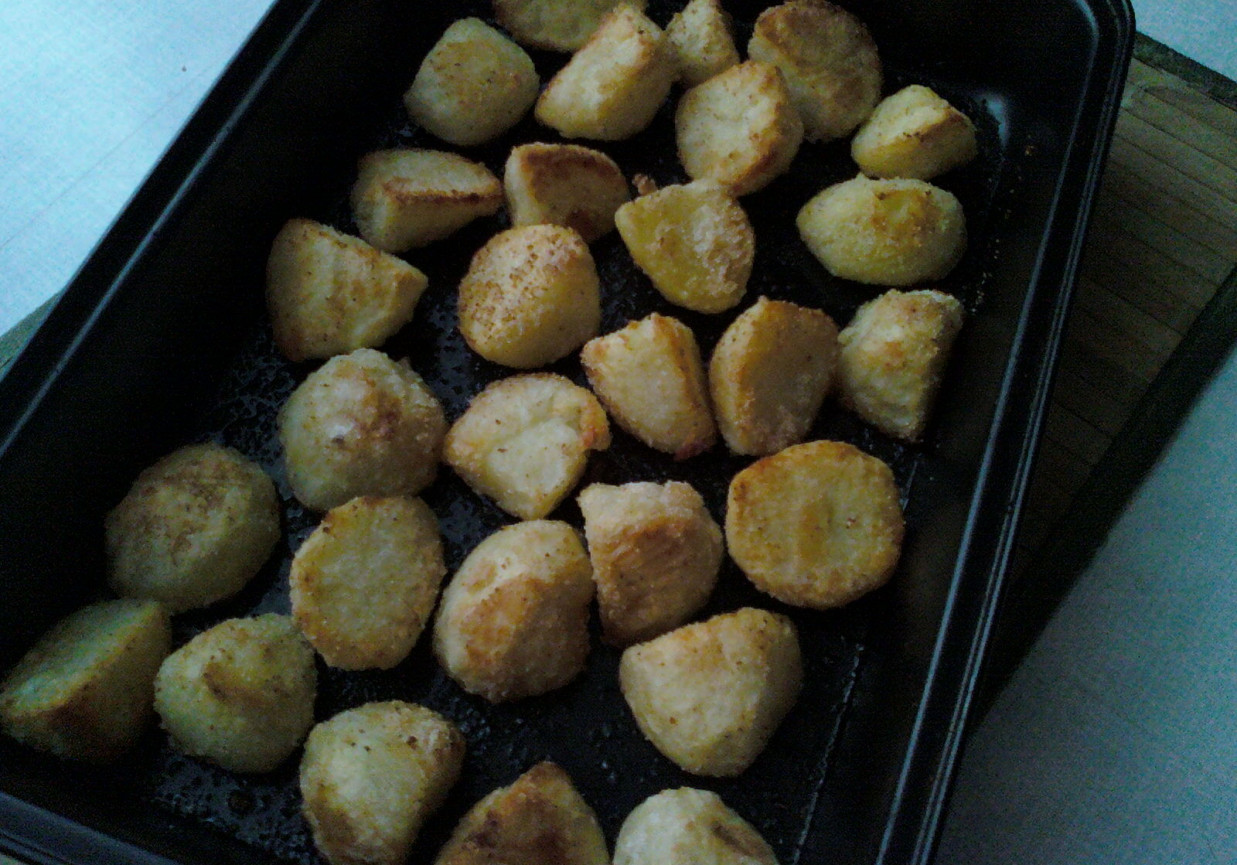 Pieczone ziemniaki do obiadu Nigelli ( bardzo chrupiące ) foto