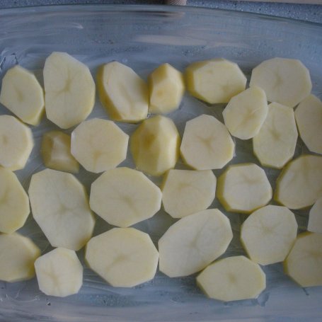 Krok 3 - Pieczone ziemniaki z dynią w marynacie foto