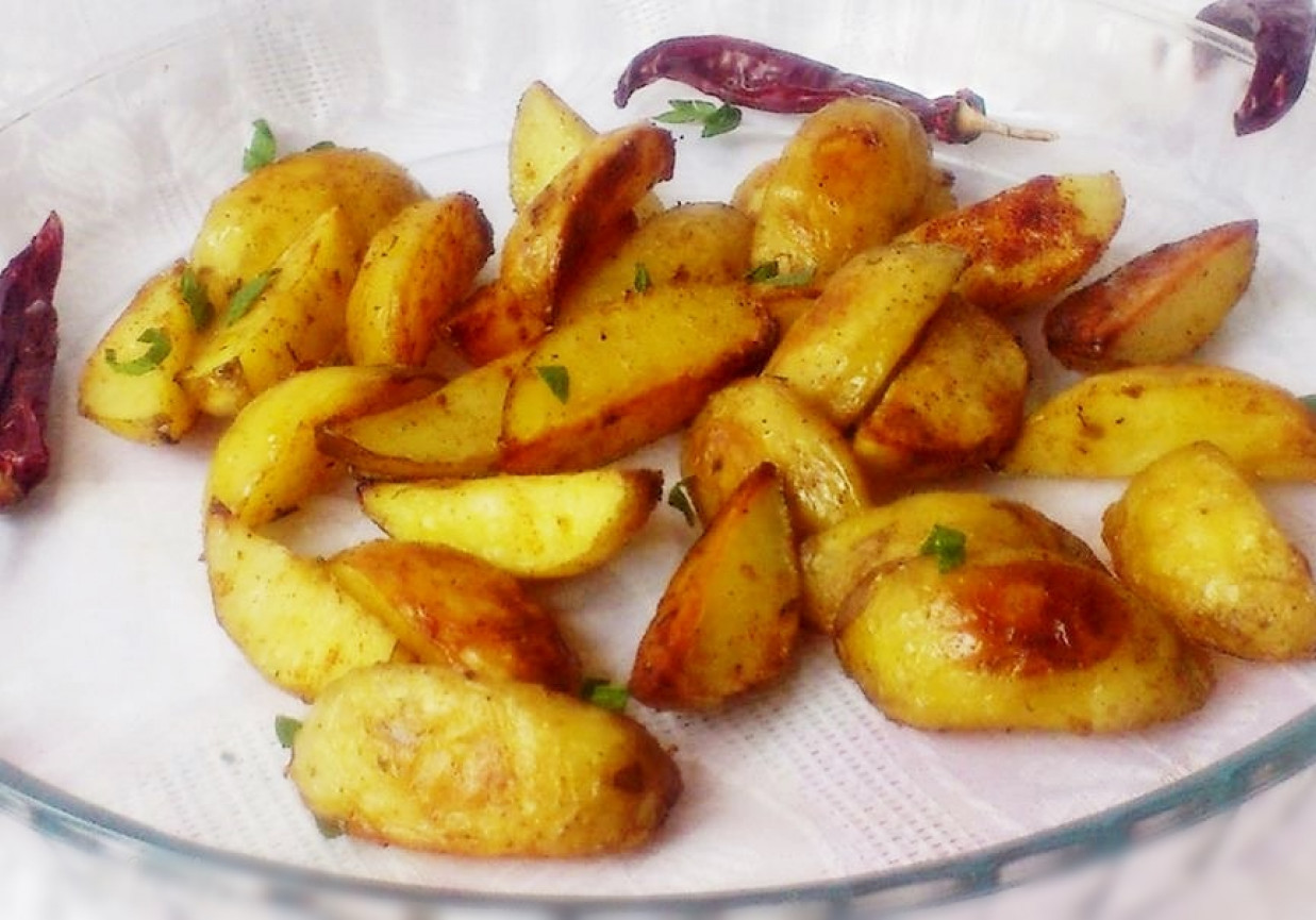 Pieczone ziemniaki  foto