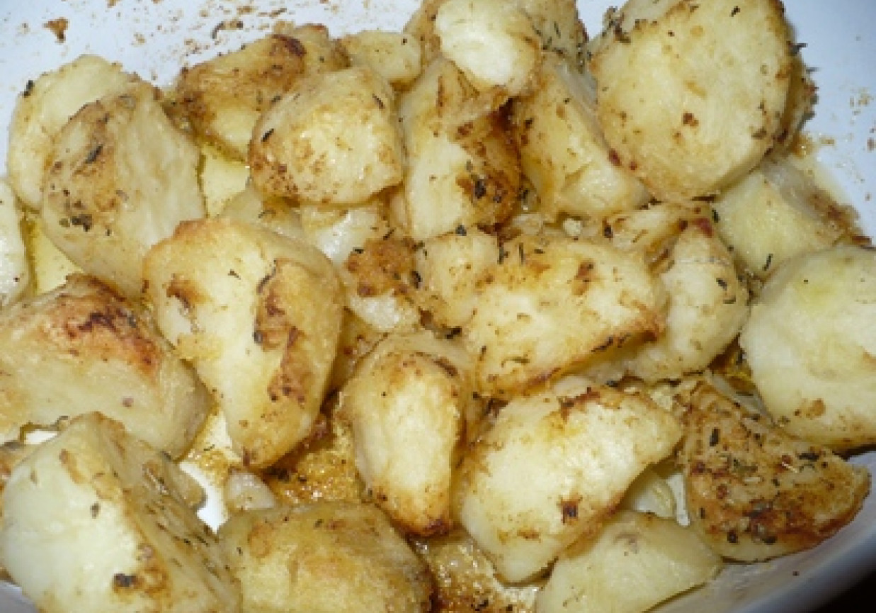 Pieczone ziemniaki foto