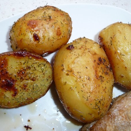 Krok 3 - Pieczone ziemniaki foto