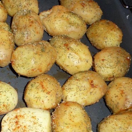 Krok 2 - Pieczone ziemniaki foto