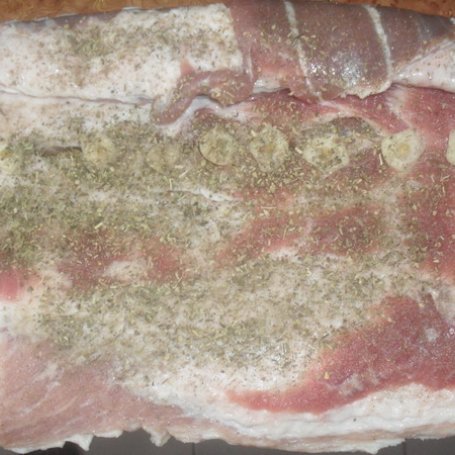 Krok 2 - Pieczony boczek. foto