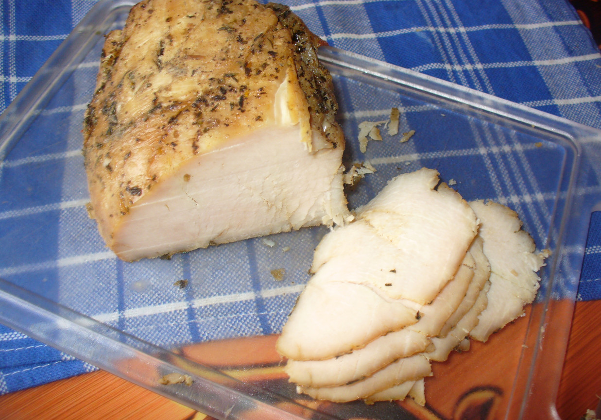 Pieczony filet z indyka do kanapek foto
