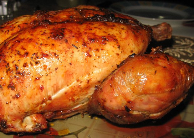 Fotografia przedstawiająca Pieczony kurczak (Dukanowy)