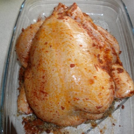 Krok 3 - Pieczony kurczak faszerowany kasza gryczaną  foto