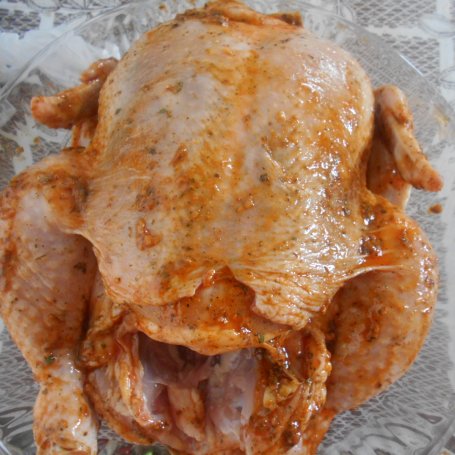 Krok 4 - Pieczony kurczak z musztardą foto