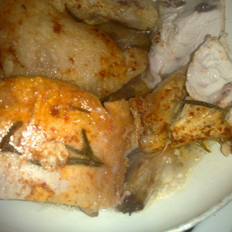 Krok 3 - pieczony kurczak z rozmarynem foto