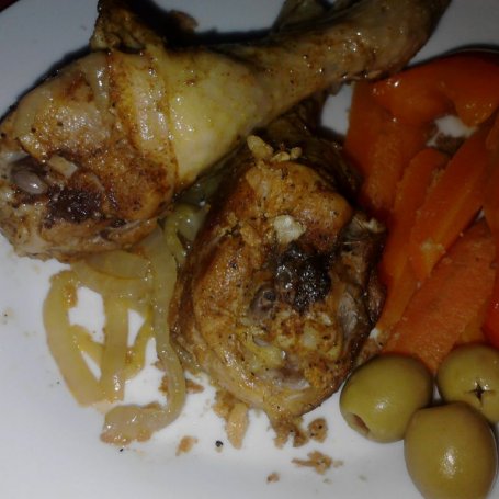Krok 3 - Pieczony kurczak Zub3r'a foto